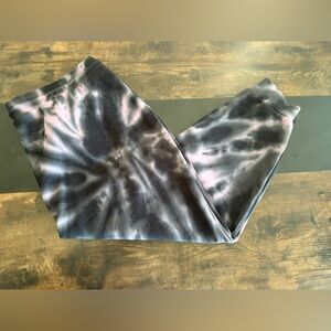 Torrid Black and Pink Tie-Dye Sweatshirt & Joggers